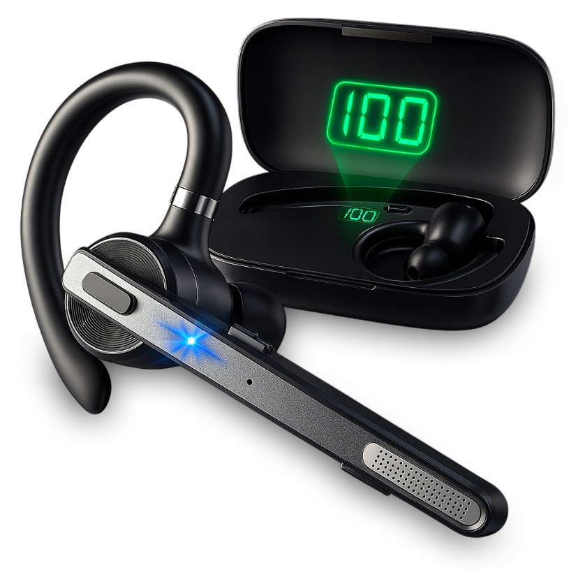 Bezdrátová Sluchátka Bluetooth 5.2, Sluchátka Pro Řidiče Telefonu