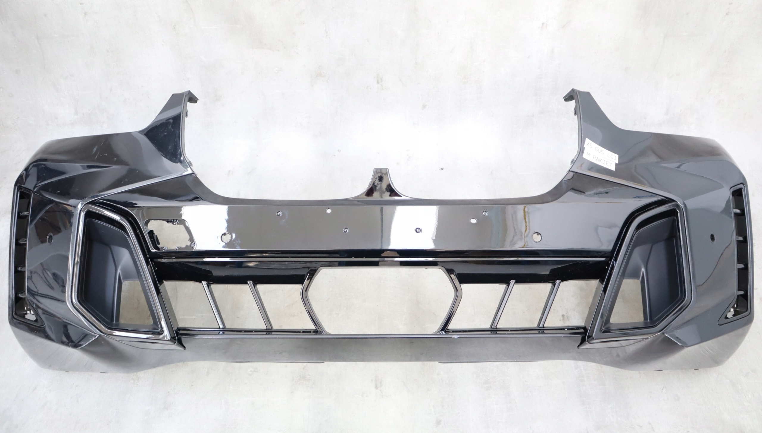 ZDERZAK BMW X5 G05 LIFT LCI OTWORY NA PDC NA RADAR M PAKIET