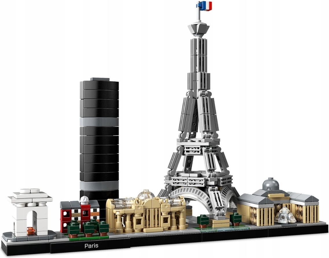 KLOCKI LEGO ARCHITECTURE PARYŻ 649 ELEMENTÓW LEGO PARIS Marka LEGO