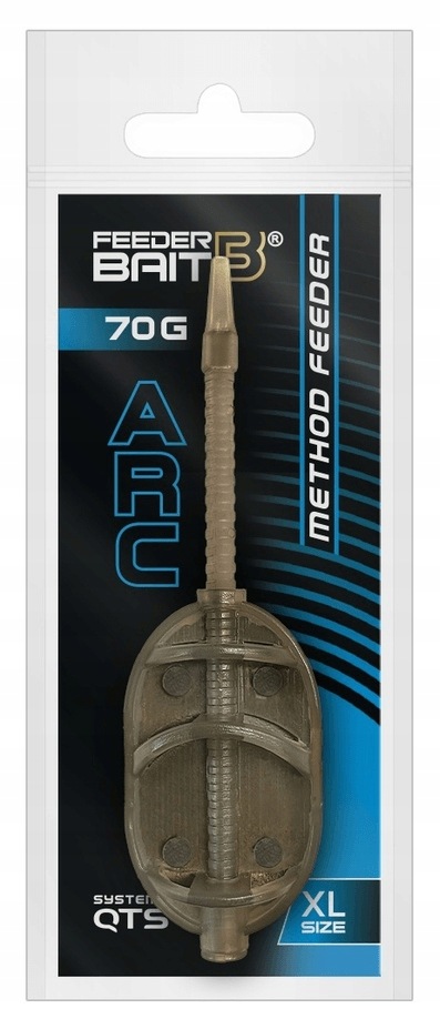 Podajnik do metody Feeder Bait wymienny Qts Arc XL 70g