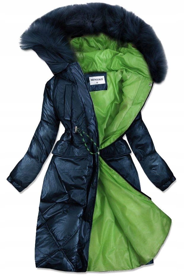 Lesklá Bunda 977 Námořnická Modrá XL (42)