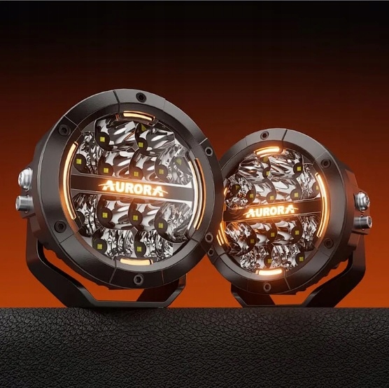 Led pracovná lampa Aurora 5 palcov 2 farby 2 ks čip Osram Orginálna