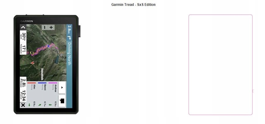 Ochranná Fólie Zagg Clear Protect pro běhoun Garmin – edice SxS