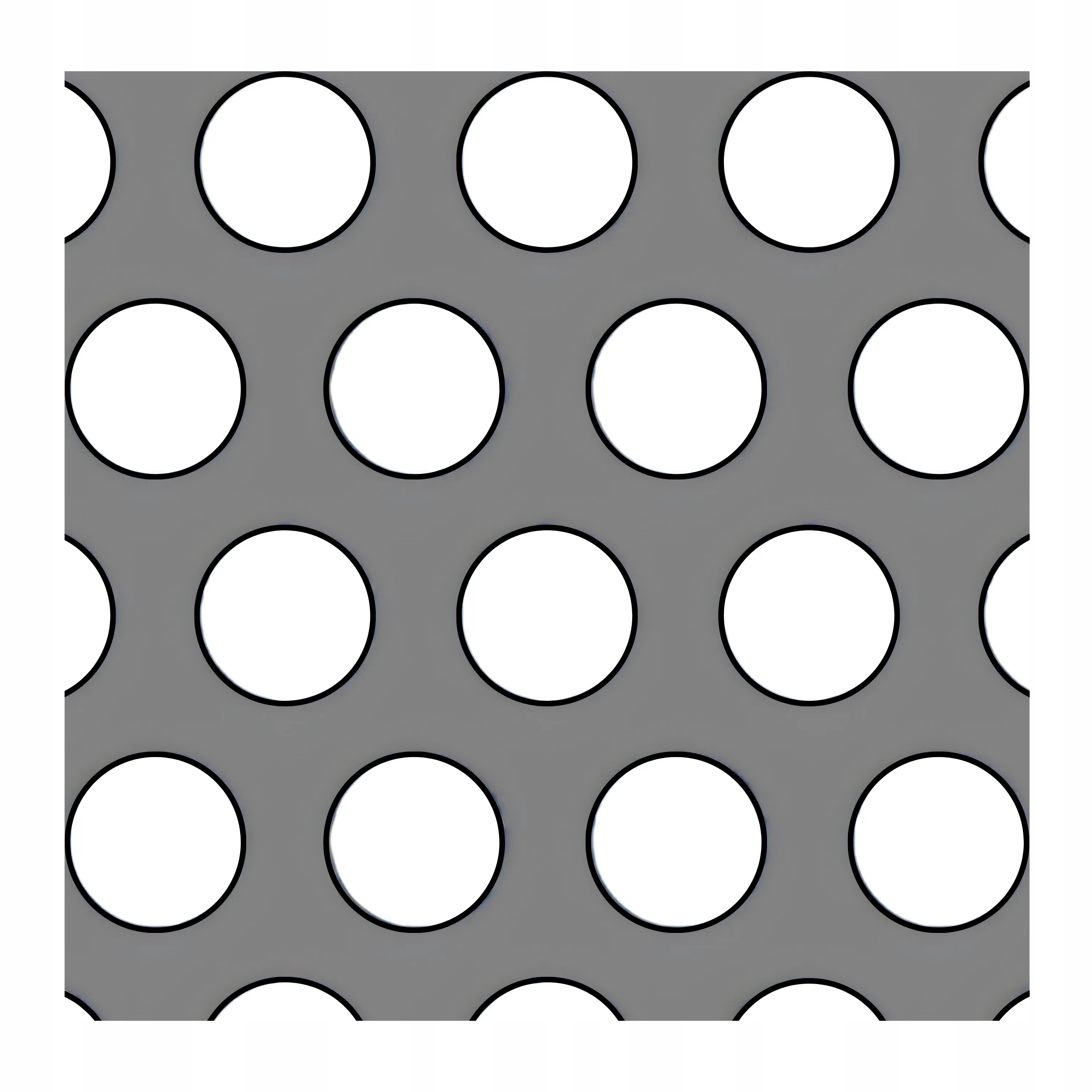 Blacha nierdzewna 1,5mm perforowa RV8-12 na wymiar