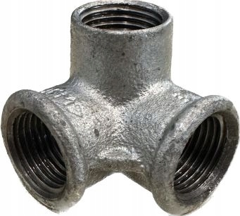 

OC024 Trójnik Żeliwny Ocynkowany 1/2" Narożny