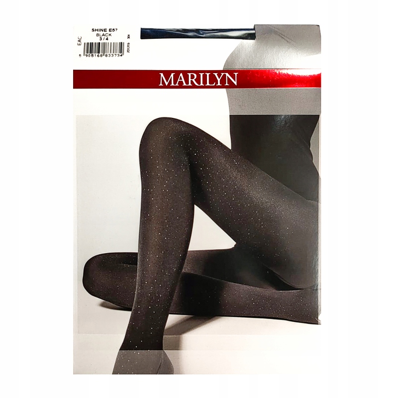 

Rajstopy z drobinkami Shine E57 1/2 Nero