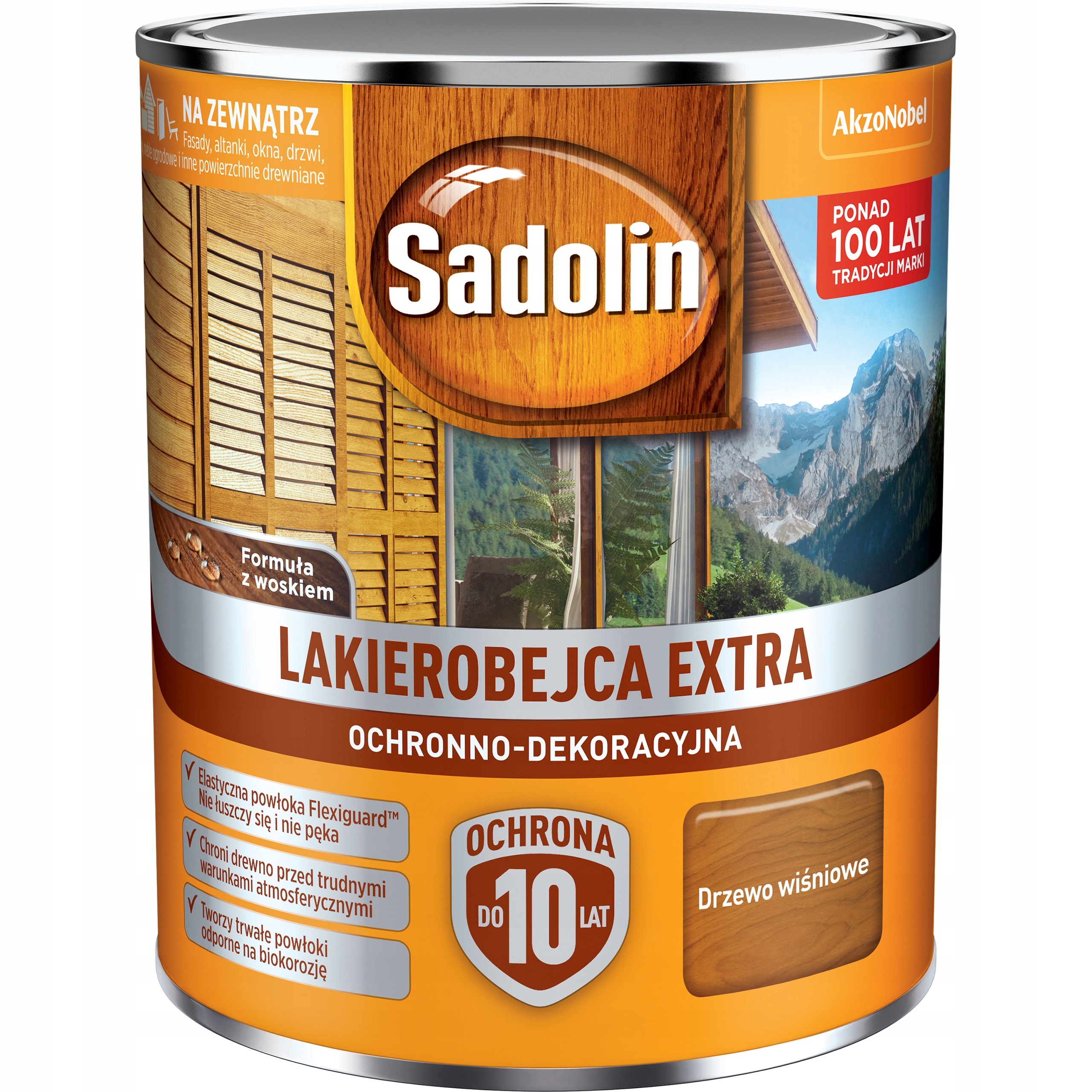 SADOLIN EXTRA LAKIEROBEJCA 0.75L DRZEWO WIŚNIOWE
