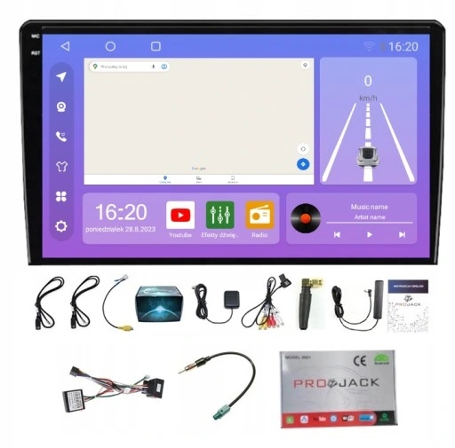 Rádio Navigácia Citroen Berlingo 2008-2018 Carplay Android 8GB 256GB Sim