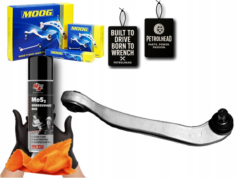 Rameno Odpružení Moog 4E0407506B 4E0407506E #Petrolhead Pro+ Kit1
