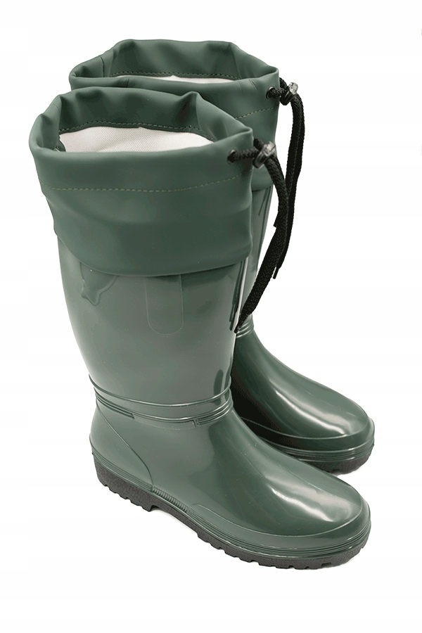 Kalosze damskie gumowce zielone ogrodowe gumiaki do ogrodu Demar Marka Demar