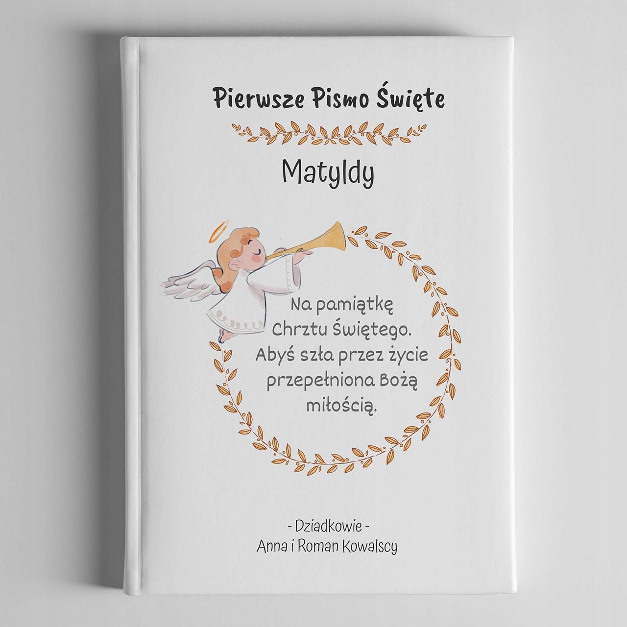Biblia dla dziewczynki NA CHRZEST