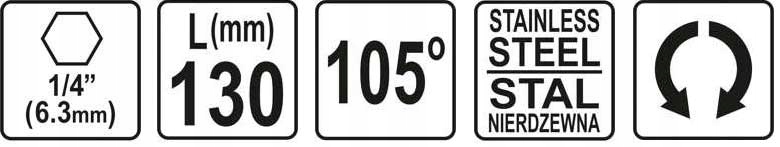 UCHWYT WKRĘTARKI PRZYSTAWKA BITÓW KĄTOWY ADAPTER EAN (GTIN) 5906083037986