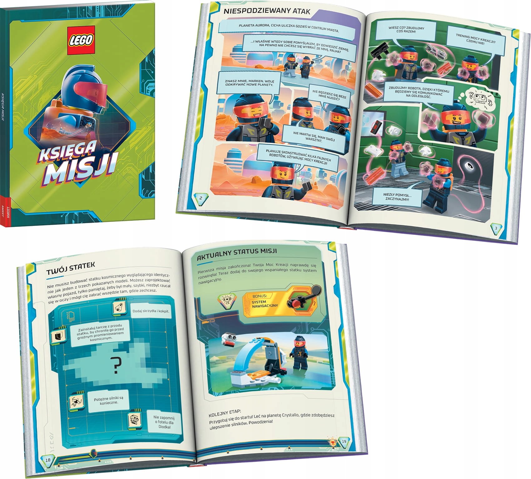 LEGO ZCPS6601 BOOKS TWOJA GALAKTYCZNA MISJA Nośnik książka papierowa
