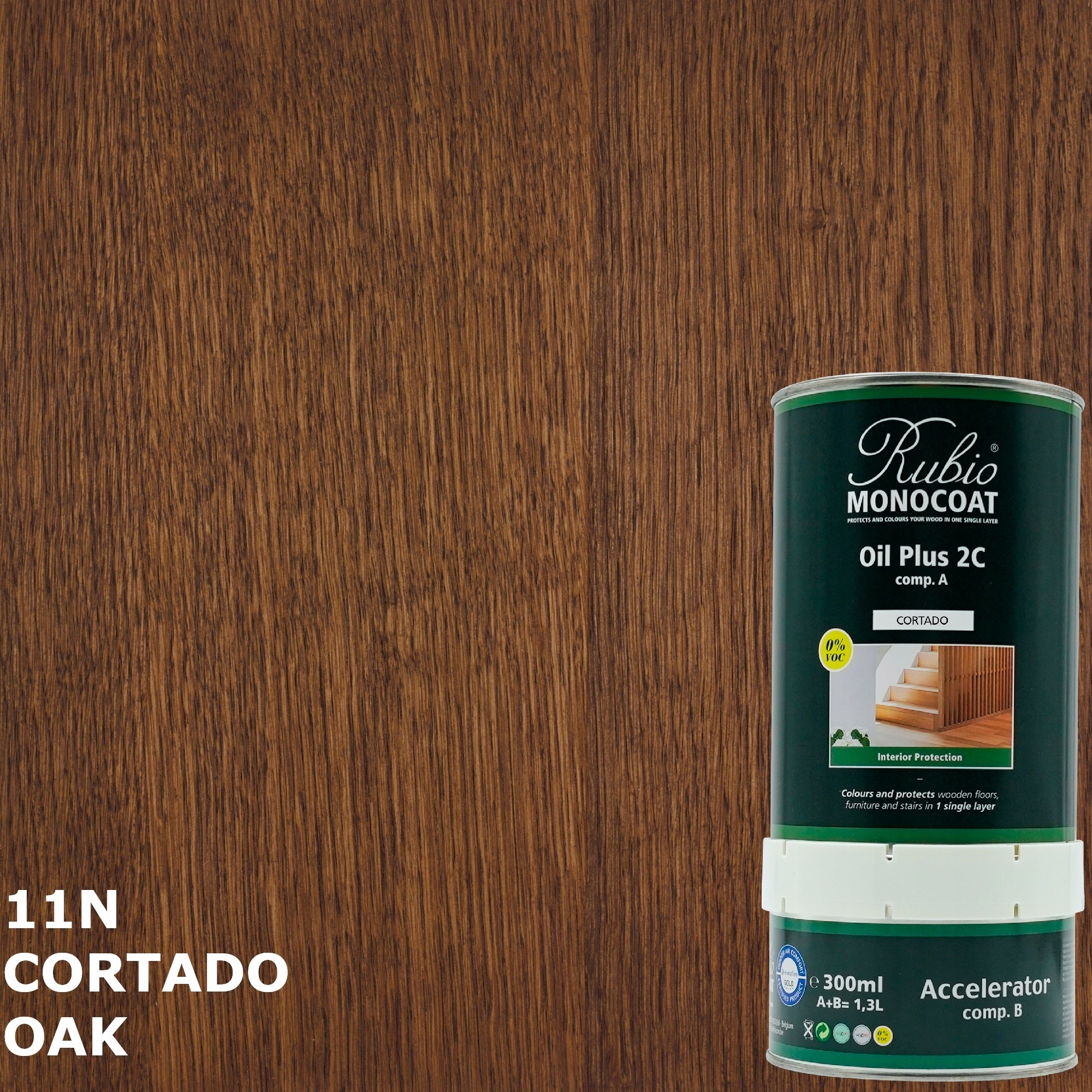 Rubio Monocoat Oil +2C Olej Cortado 1.3l