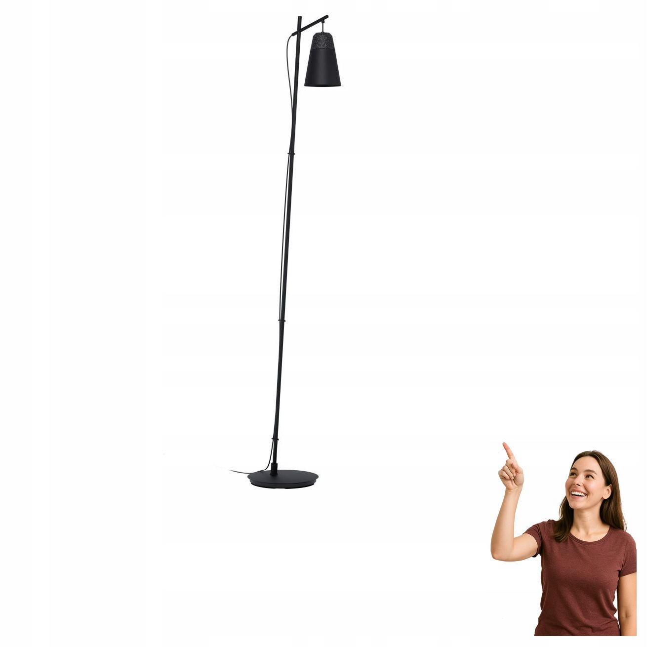 Podlahová lampa Canterras 99547 Eglo