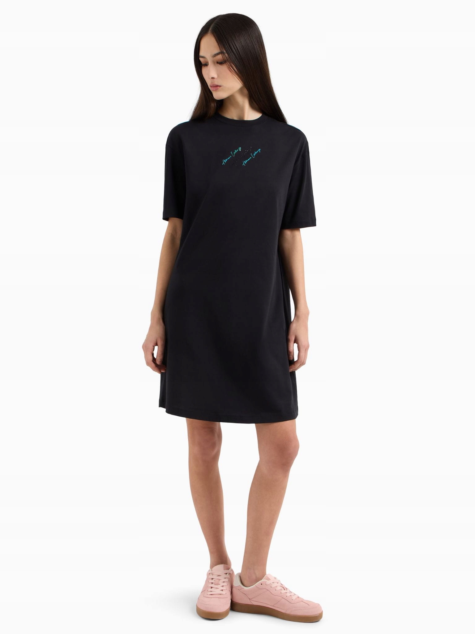 Šaty Armani Exchange XW000378 AF10354 černé S