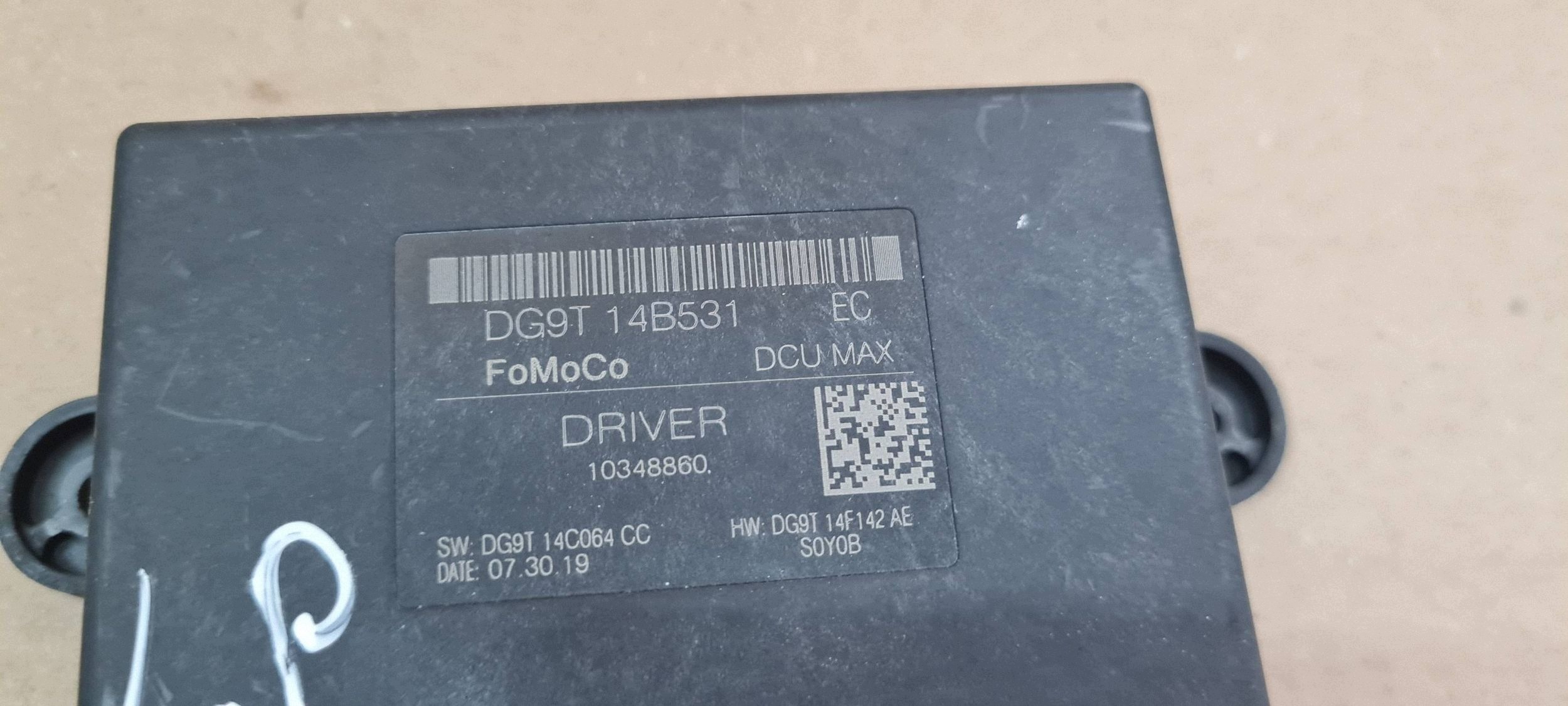 Ford Edge II 2020 ST LIFT module unité de commande électronique uce siège gauche avant DG9T14B531EC