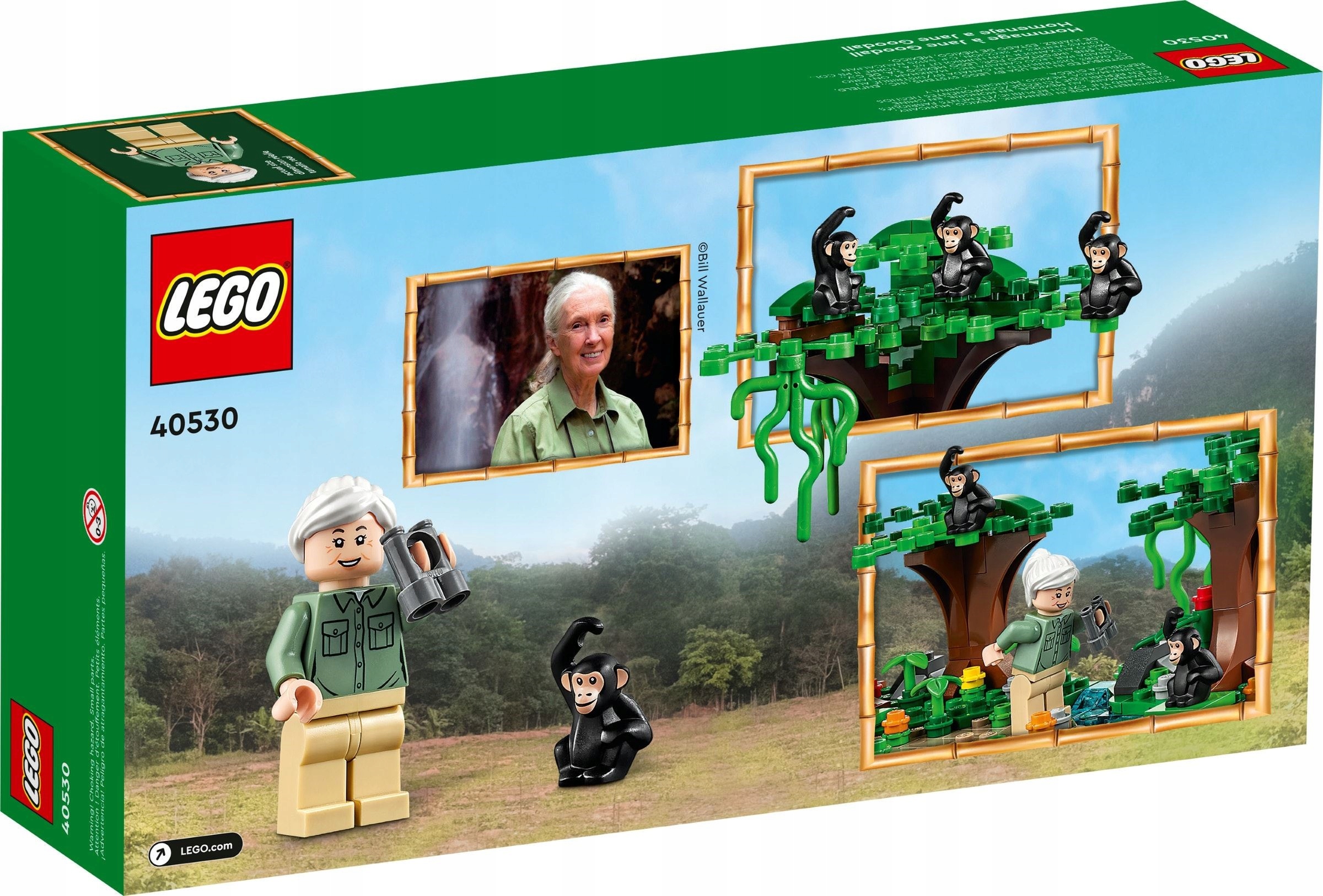 LEGO 40530 Hołd dla Jane Goodall Nowy UNIKAT wy24H Marka LEGO
