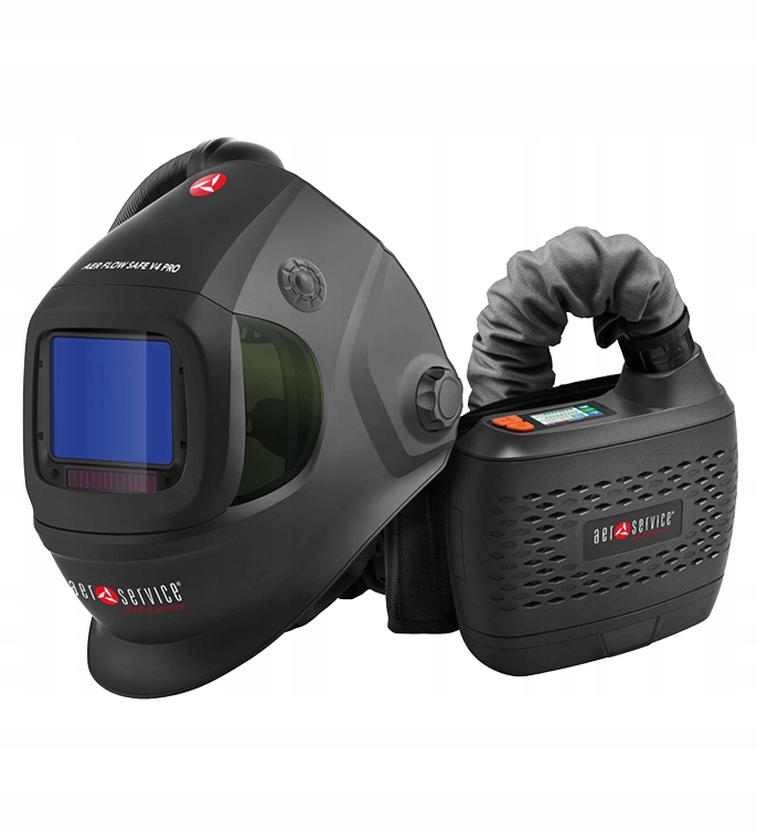 Przyłbica spawalnicza samościemniająca Aer Flow Safe V4 Pro nawiew papr