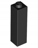 

Lego 14716 Klocek Słup 1x1x3 czarny Nowy (2g)