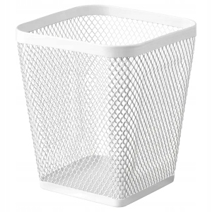 

Pojemnik na długopisy Ikea Dronjons stal biały