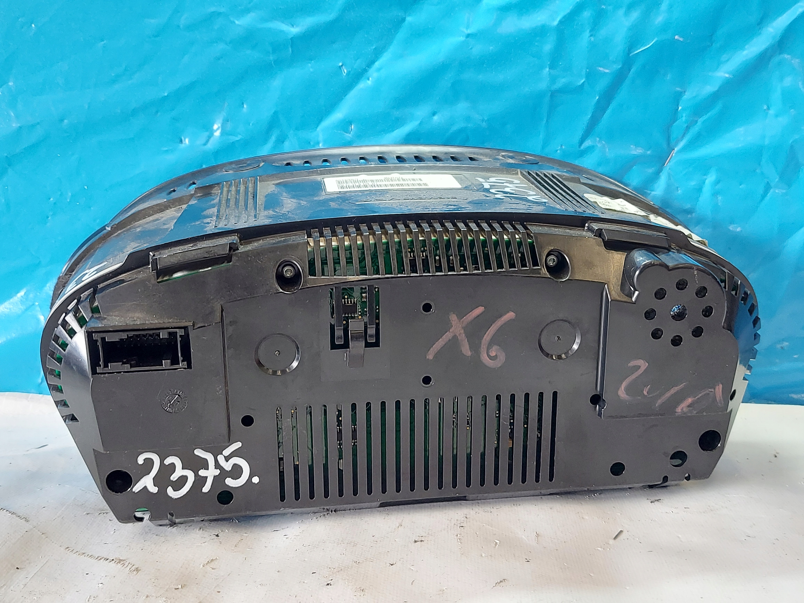 dials clock BMW X6 E71 3.0 TD 6976284