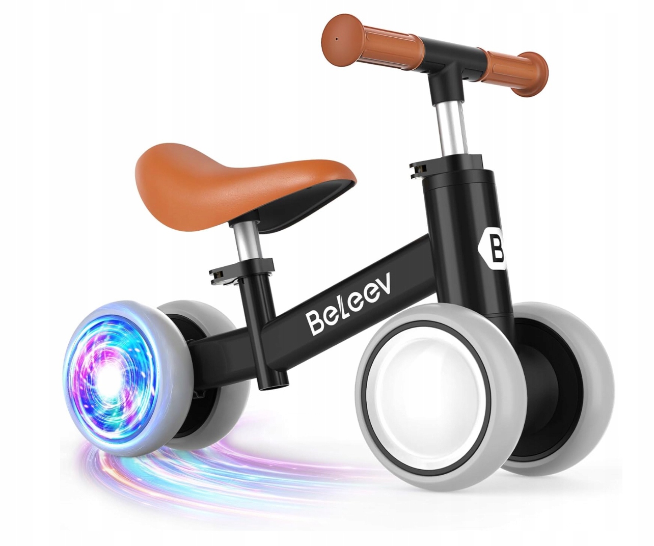 Rowerek Biegowy 4 Koła Dla Dzieci 1-2 Lata Bez Pedałów Bezpieczny