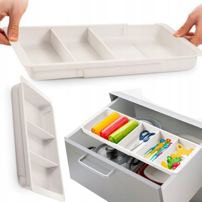 

Tescoma Regulowany Organizer Do Szuflad Półka