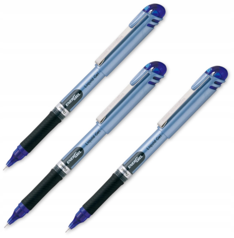 

Cienkopis Kulkowy 0,5mm BLN15 Pentel Niebieski x3