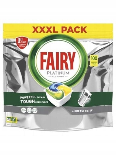 Levně Finish Fairy Platinum Citron Kapsle do myčky nádobí 100 XXL