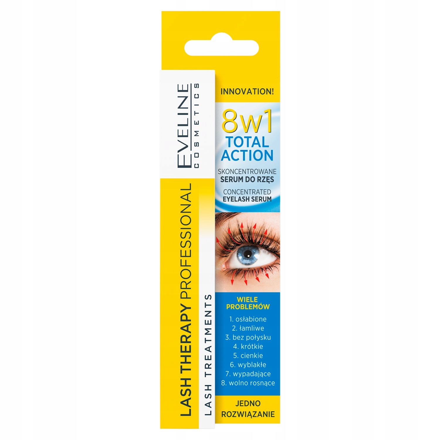 

Eveline Total Action Odżywka Do Rzęs 8W1 10ML