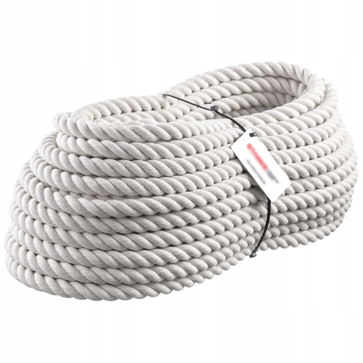 Lina bawełniana kręcona 6 mm 10m