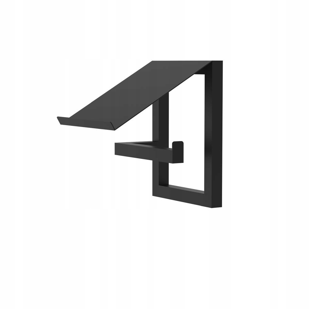 Nástěnný držák na toaletní papír Bathroom Organization 98, černý