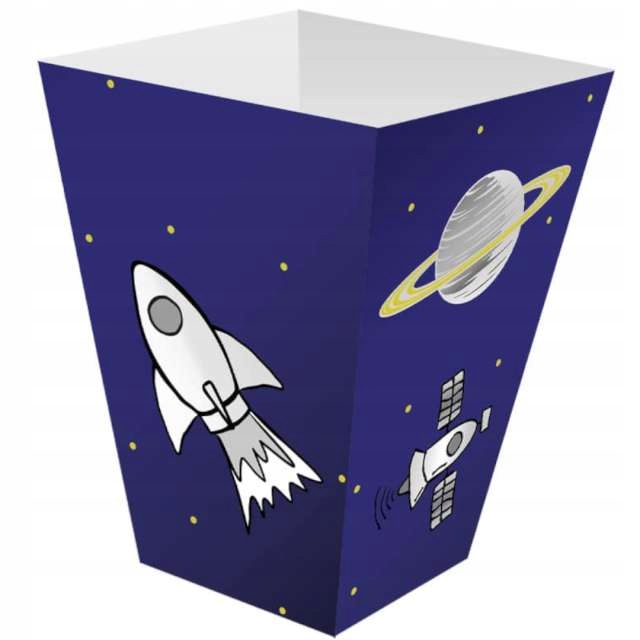 PUDEŁKA popcorn słodycze KOSMOS PAPIEROWE