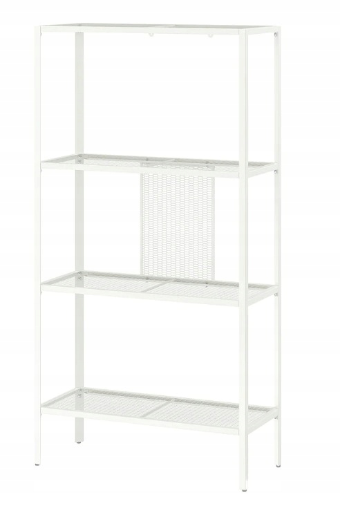 

Regał metalowy Ikea Baggebo 116 x 60 x 25 cm biały