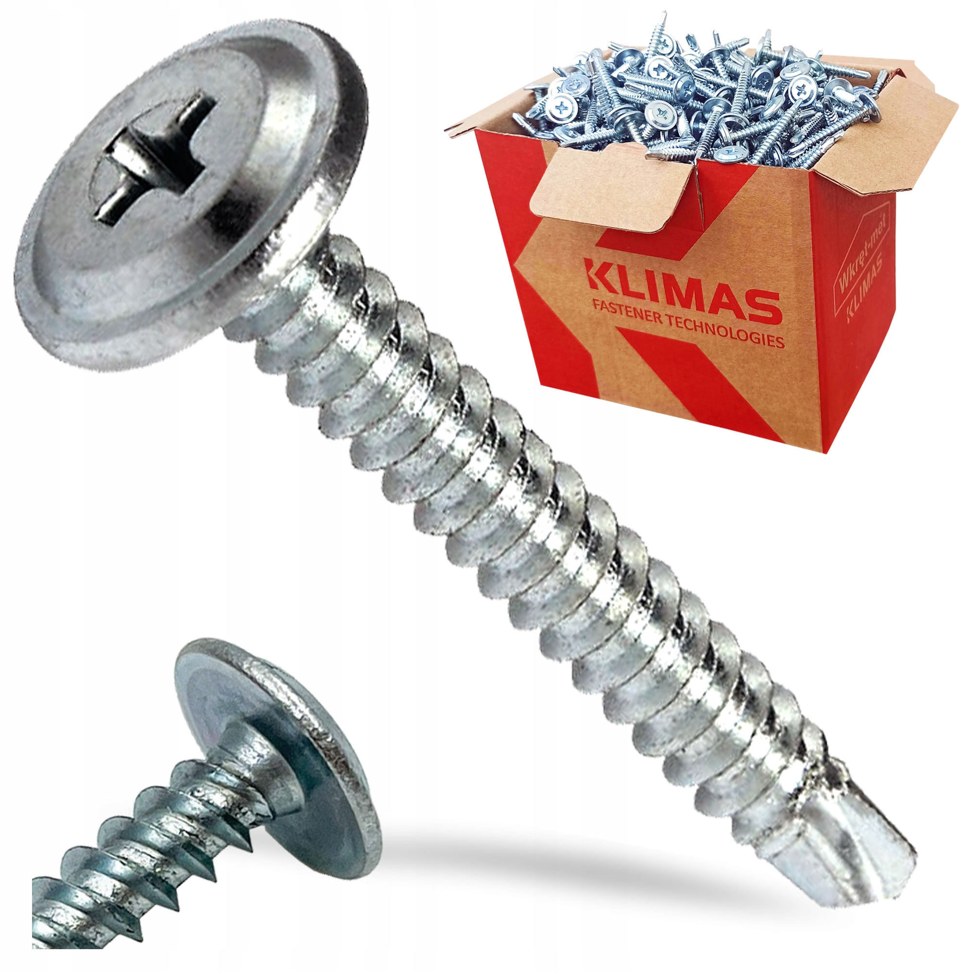 

Wkręty Podkładkowe Ocynkowane Wspc 4,2x25 mm 500sz