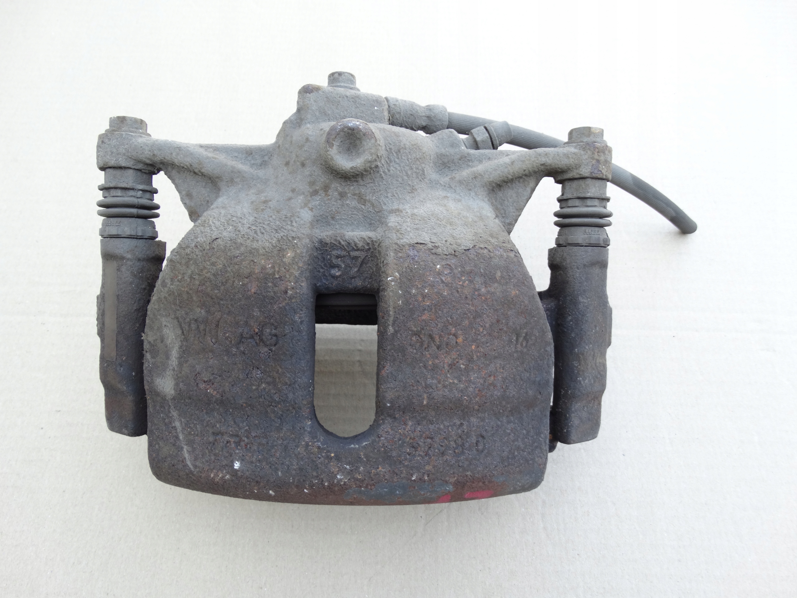VW PASSAT B8 caliper brake JARZMO left right front 312mm KOMPLET ORYG.