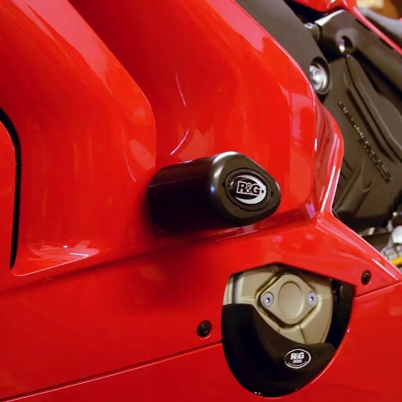 Padacie Protektory Aero Rg Road Version, Ducati Panigale V4(S) 20-/V4R 19- Biele