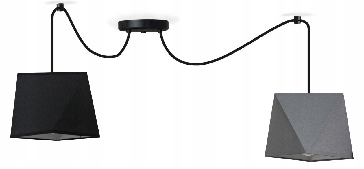 Lustr Stropní Svítidlo Stínidlo 2 Pavouk Nad Stůl