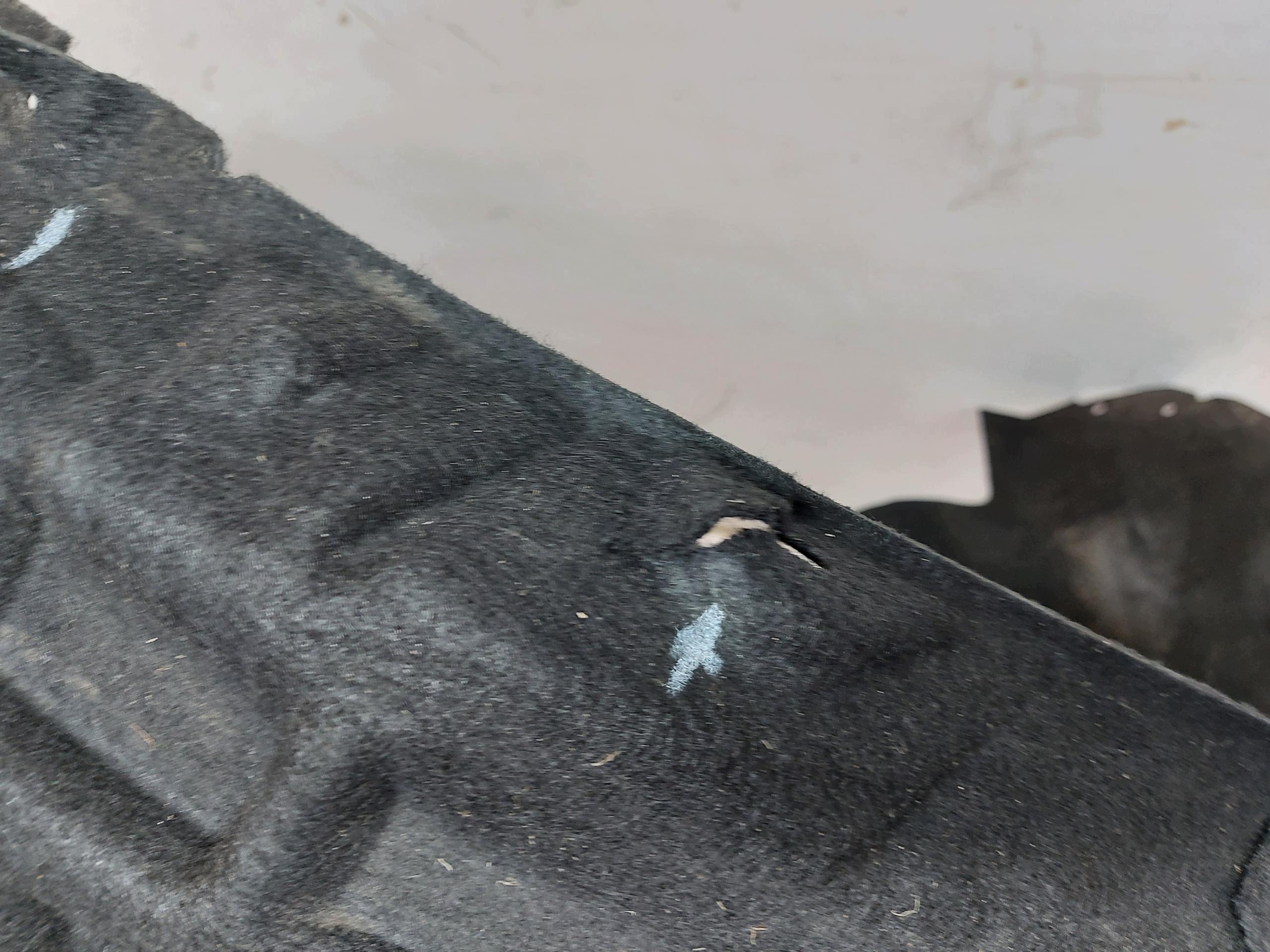 Volvo XC40 Lift Recharge mudguard rear part left