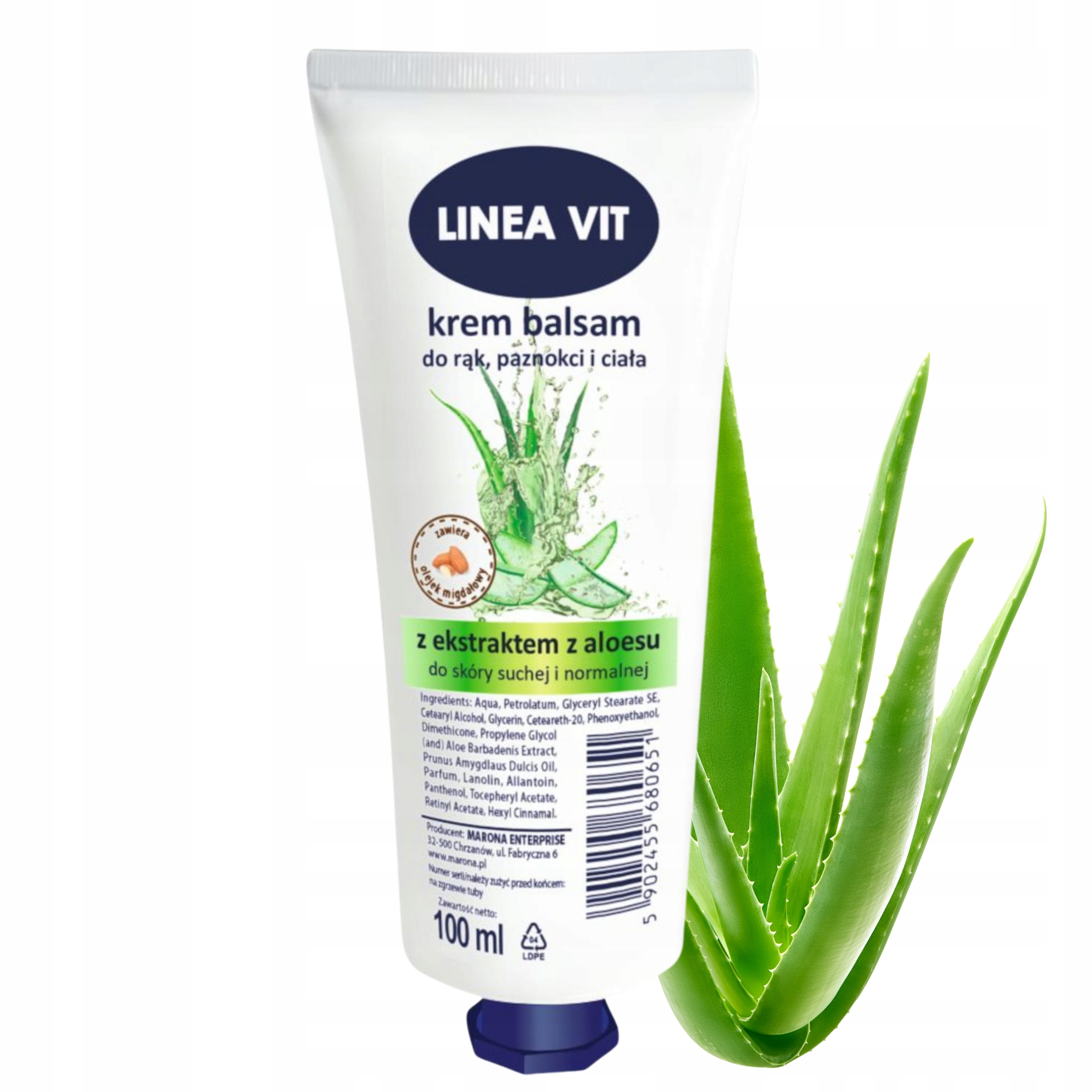 

Linea Vit aloe vera 100 ml krem do rąk nawilżający
