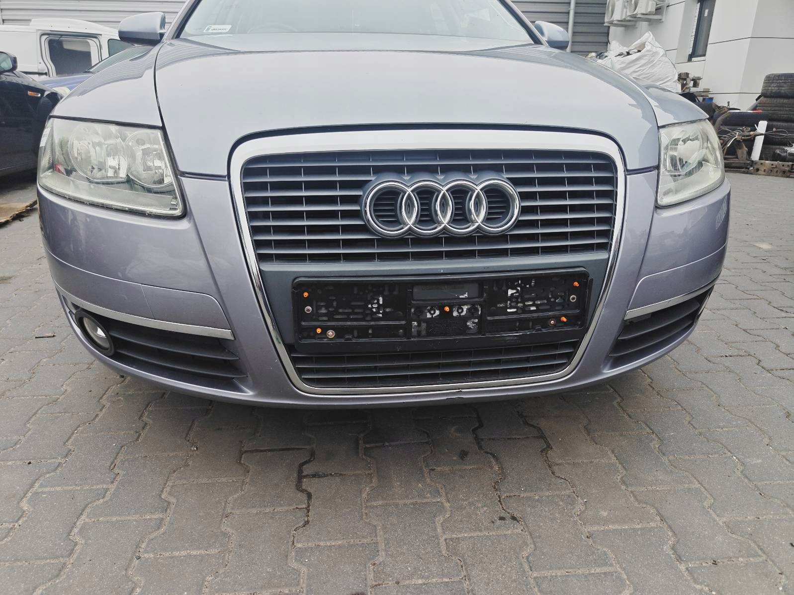 complete front bonnet bumper light fender AUDI A6 C6 LY7H