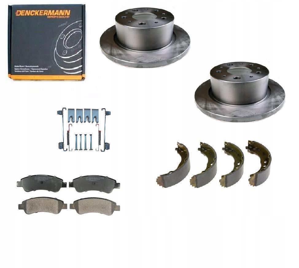 Kotouče Kostky Čelisti Boxer Ducato Jumper 2006- Zadní 300MM 2T
