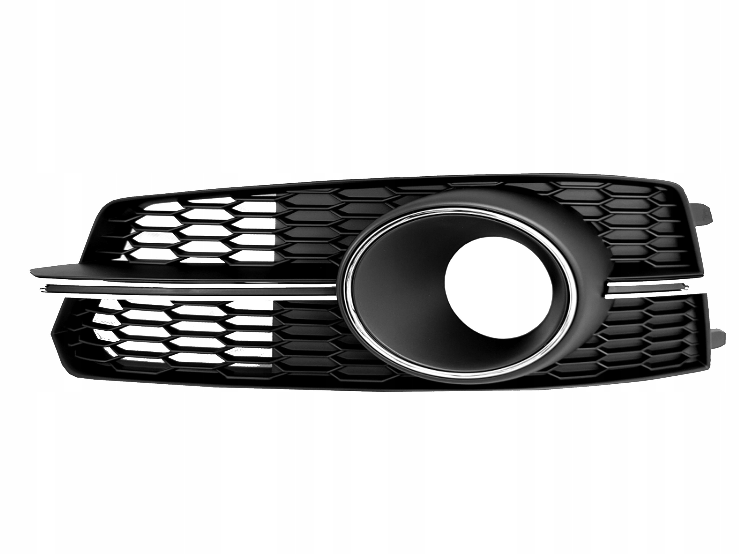 Audi A6 C7 S-line '14-18 Atrapa Mřížka Předního Nárazníku Levá Chrom Radar