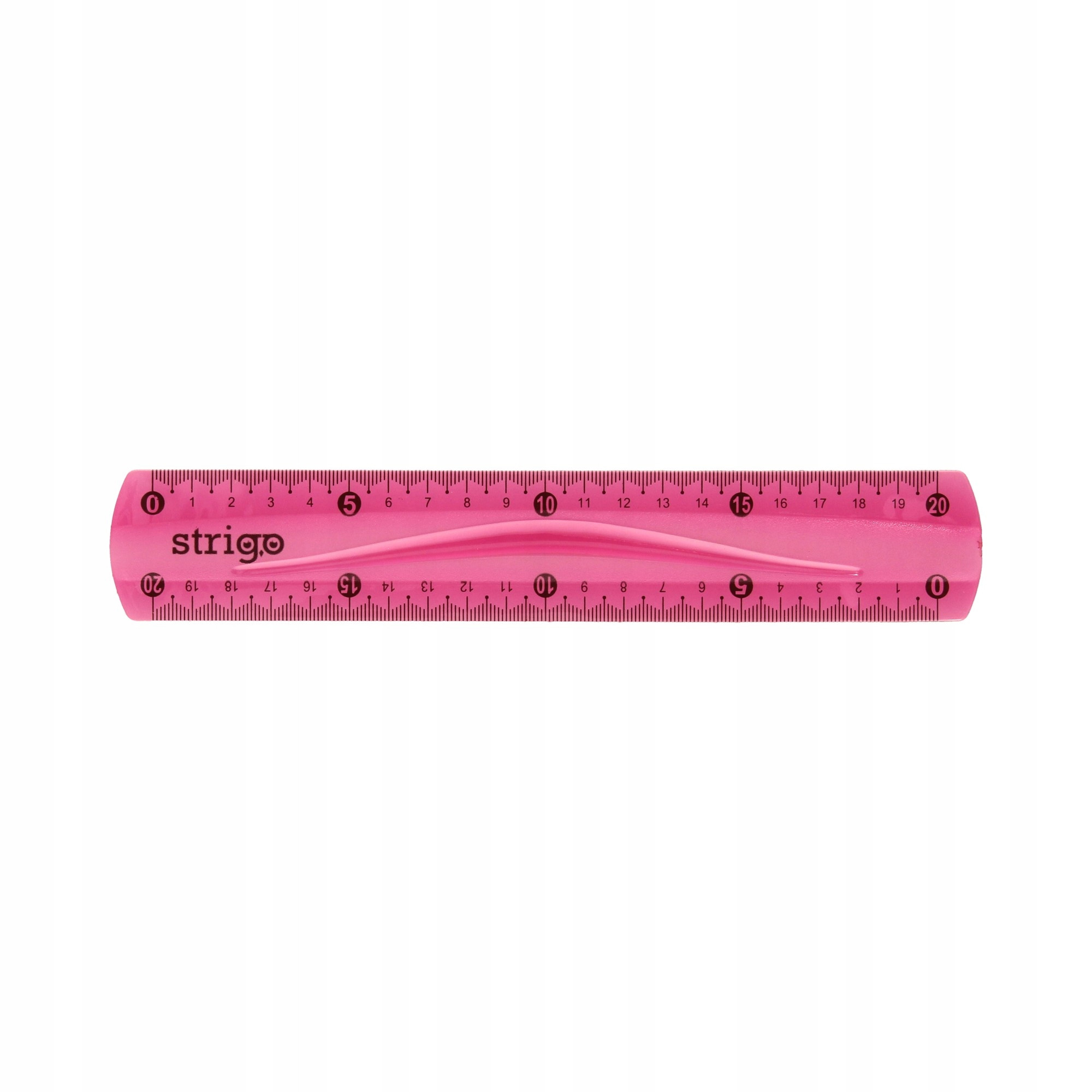 Różowa Linijka Szkolna dla Dziewczynki 20cm OKAZJA EAN (GTIN) 5905320200725