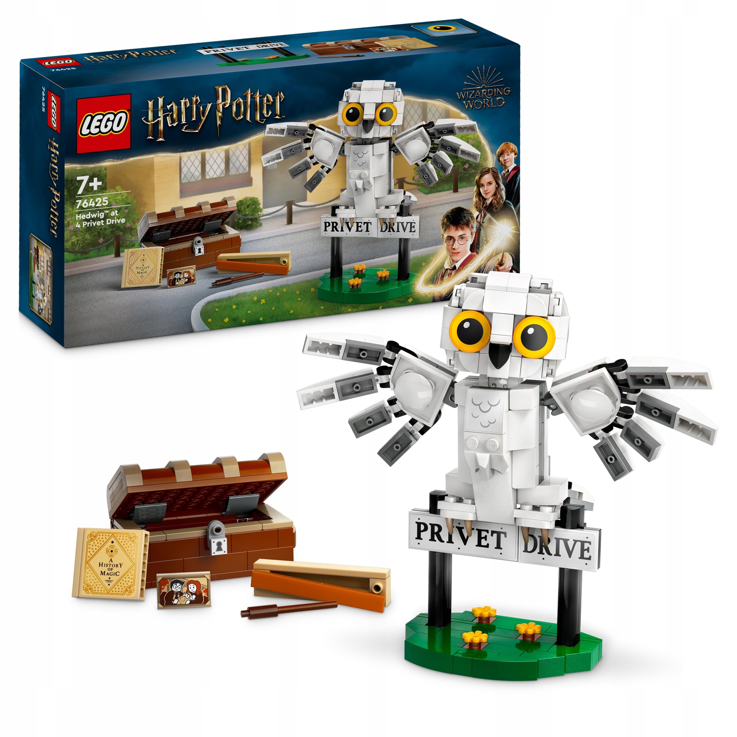 Lego Harry Potter 76425 Sova Hedvika Na Ul Private Drive 4 Stavebnice
