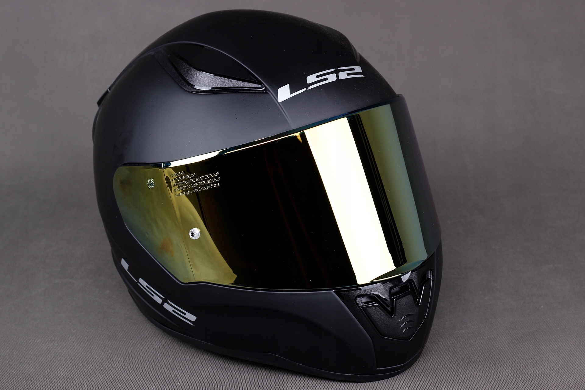 SZYBA SZYBKA WIZJER LS2 FF353 RAPID II LUSTRZANKA ZŁOTA Typ Integralne / Pełne