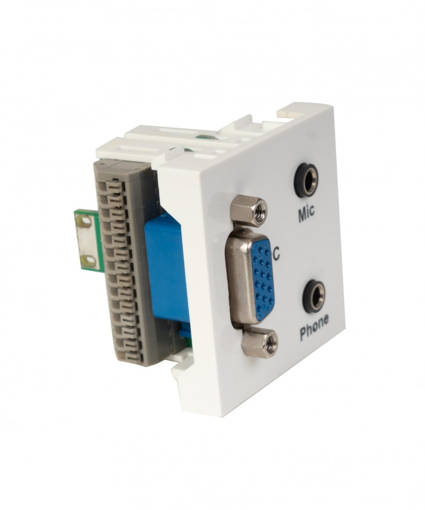 Fonestar WP-52JVJ Připojovací panel Vga D15 samice