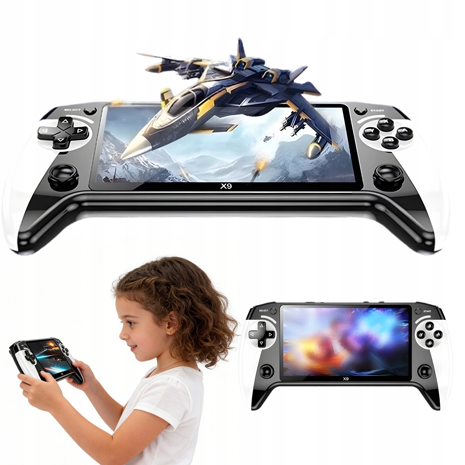 Przenośna Konsola Do Gier Z Długotrwałą Baterią 2000MAH