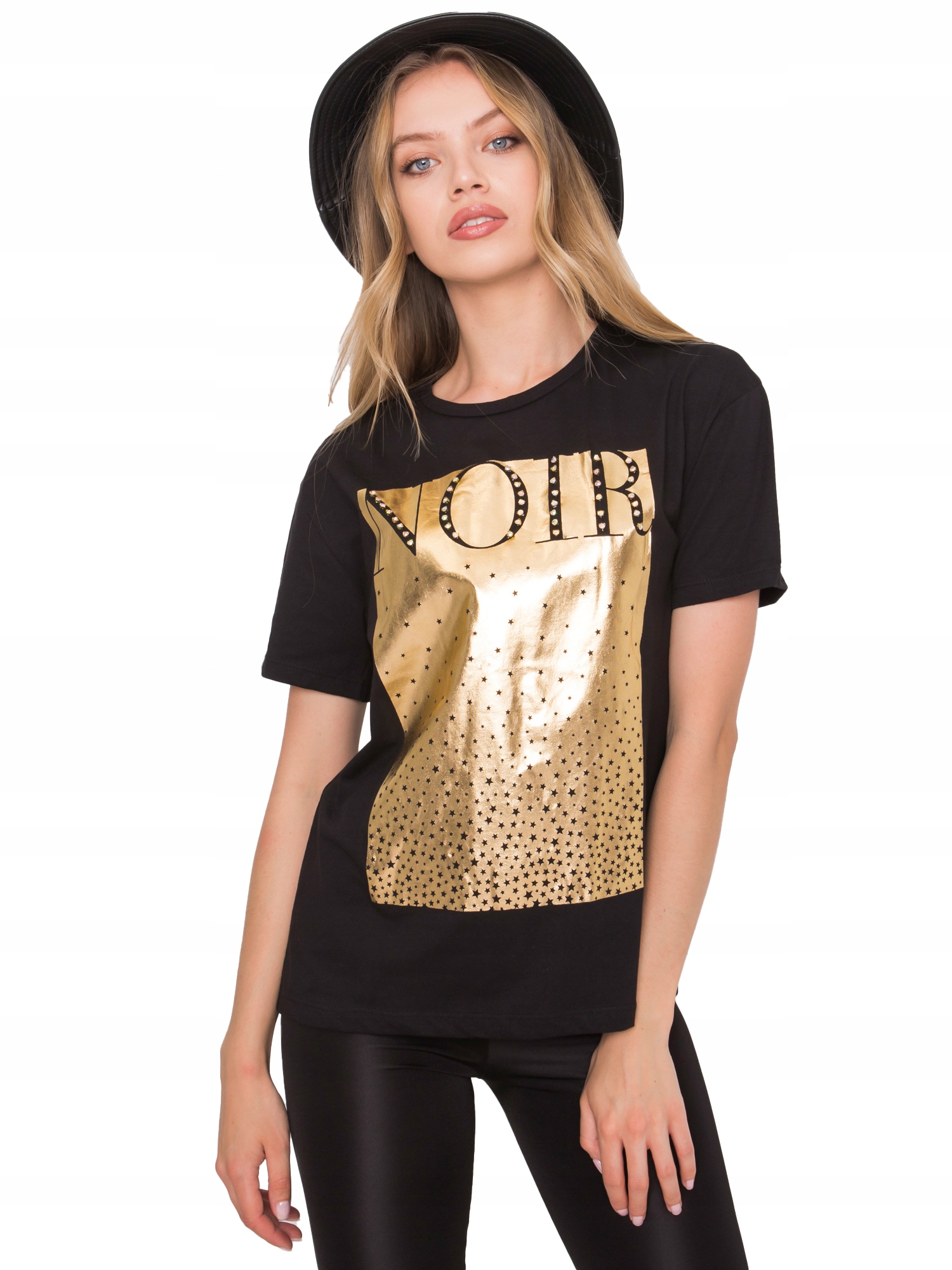 

Bawełniana Koszulka damska T-shirt print - S